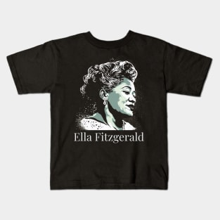 Ella Fitzgerald Kids T-Shirt